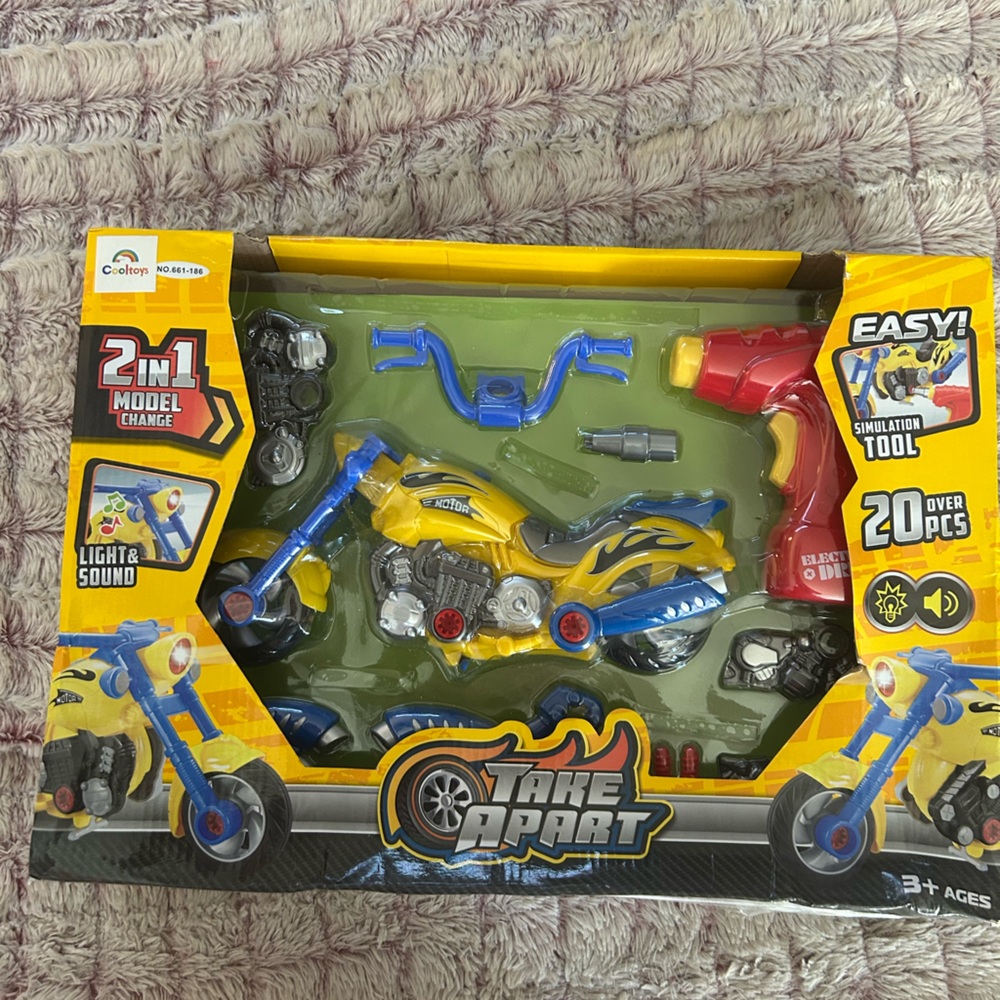 Imex Global Solutions
Take Apart Toys - 2 in 1 Motorcycle (20 Pieces